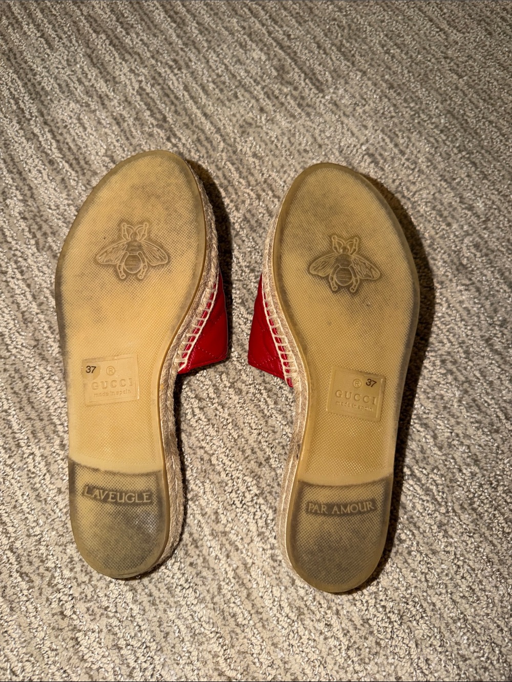 Authentic Gucci Sandals - Picture 2 of 3